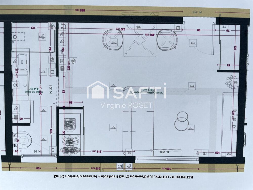 Avenue Jean Jaurès - Studio de 29 m2 neuf avec terrasse de 14m2