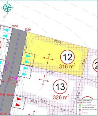  Terrain � vendre 316 m�