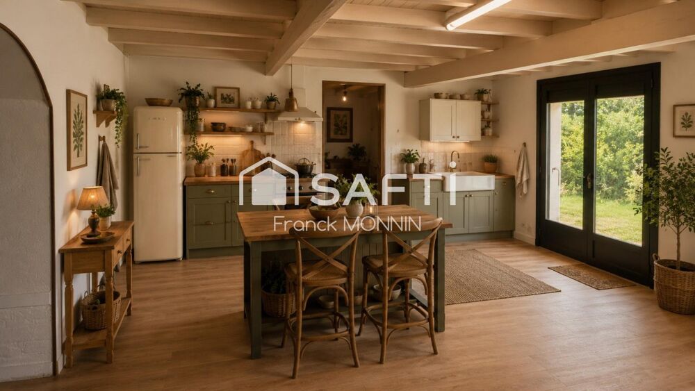 Maison 3 chambres à rénover sur 1338m²