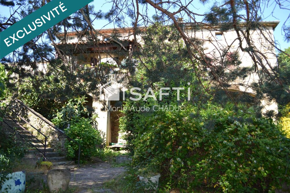 Mas en ville d'env 240 m2 jardin attenant 1435 m2, atelier