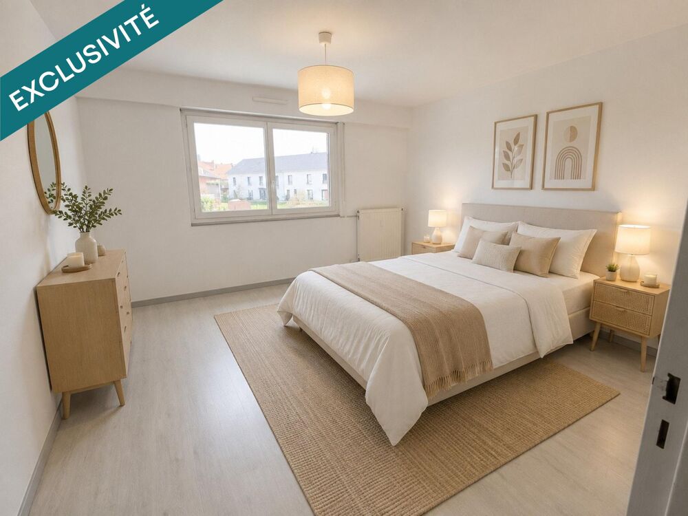 Vente Appartement T3 lumineux 71 m² avec balcon L' isle-sur-le-doubs