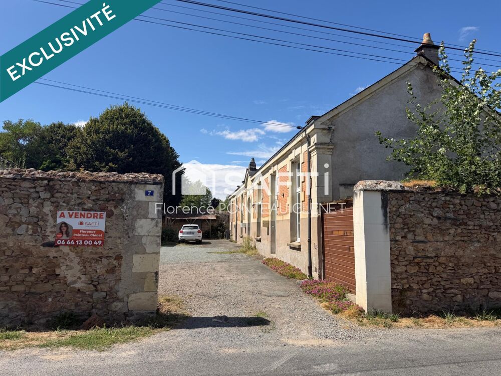 Vente Maison Maison de caractère 1850 - Fond de cour, jardin, parking et pièce à réhabiliter Beaufort-en-anjou