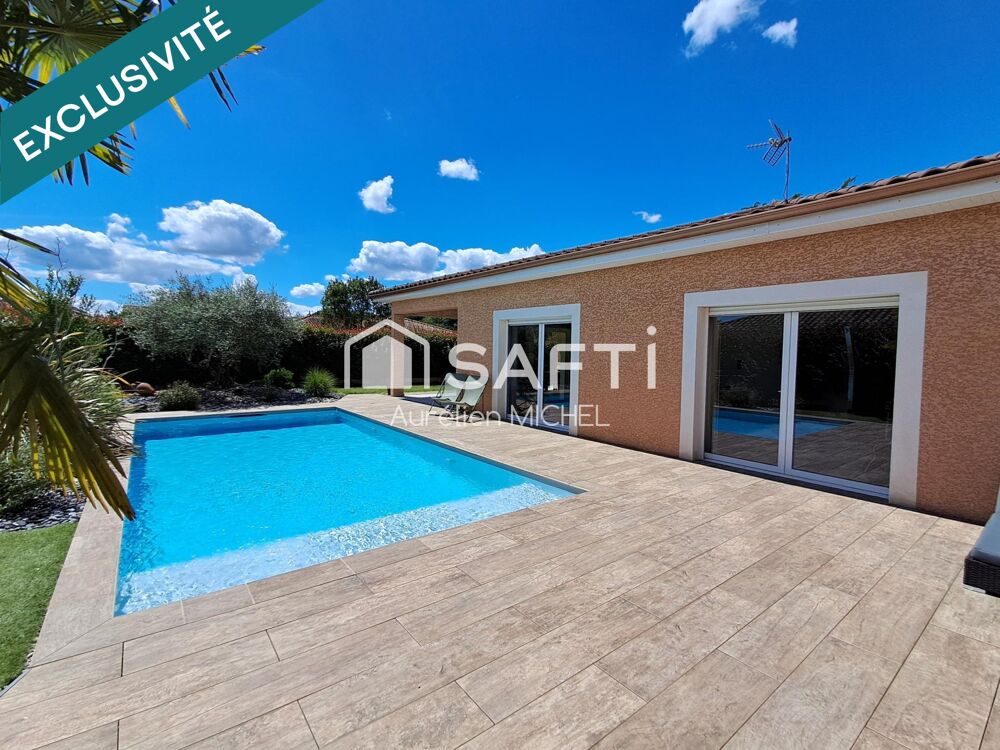 Vente Maison Magnifique villa de plain pied avec 5 chambres et prestations de qualité Villieu-loyes-mollon