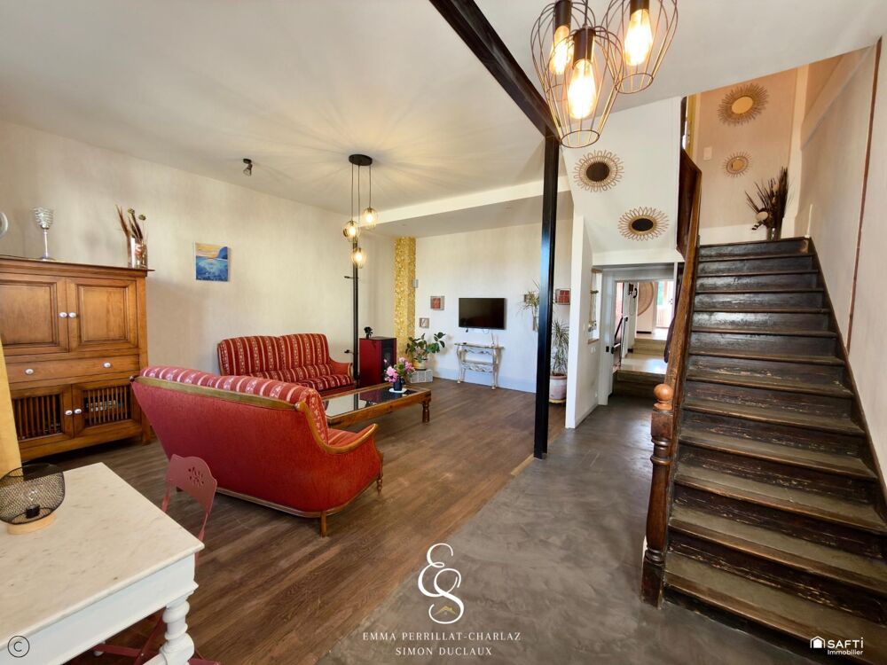 Vente Maison Charme, authenticité et grands volumes : une demeure familiale exceptionnelle à découvrir sans tarder. Saint-rambert-d'albon