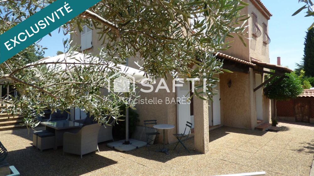La Garde  Les Savels : maison familiale avec piscine et garage sur 441 m2 de terrain