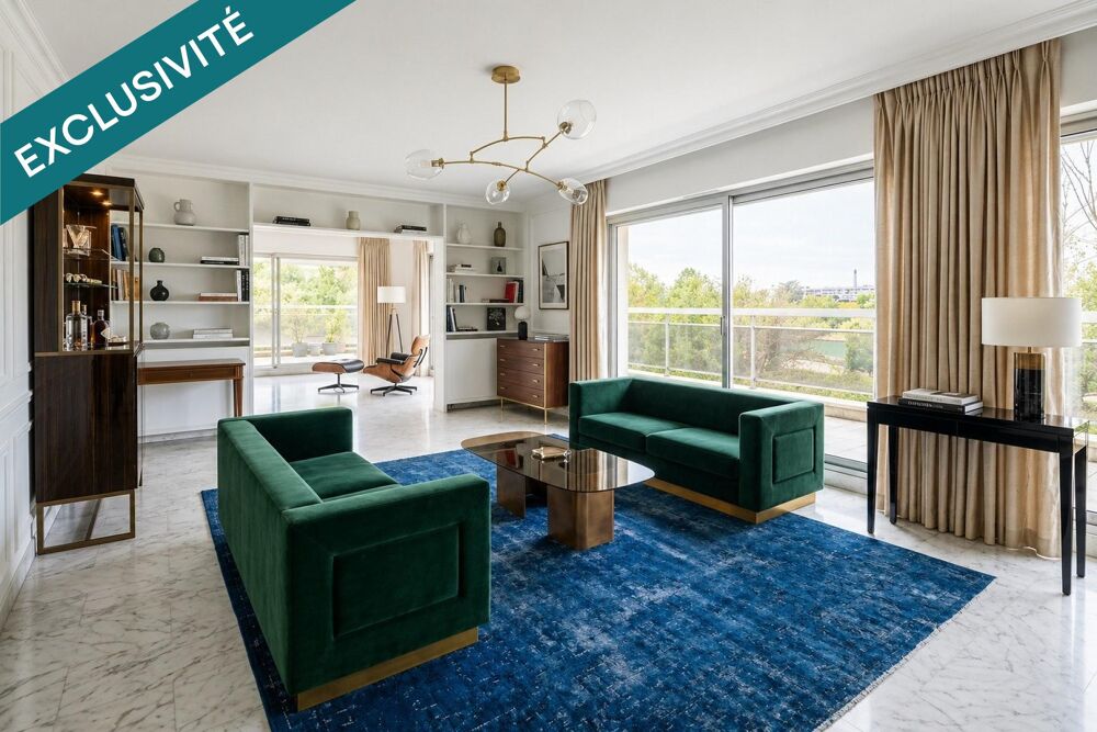 Appartement dexception face à la Marne avec terrasse panoramique de 123 m² et rooftop privatif de 86 m²