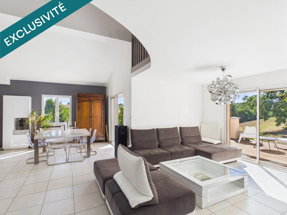 Vente Maison Pompertuzat – Maison familiale avec piscine, au calme et vue dégagée à 10 mn à pied des écoles... Pompertuzat