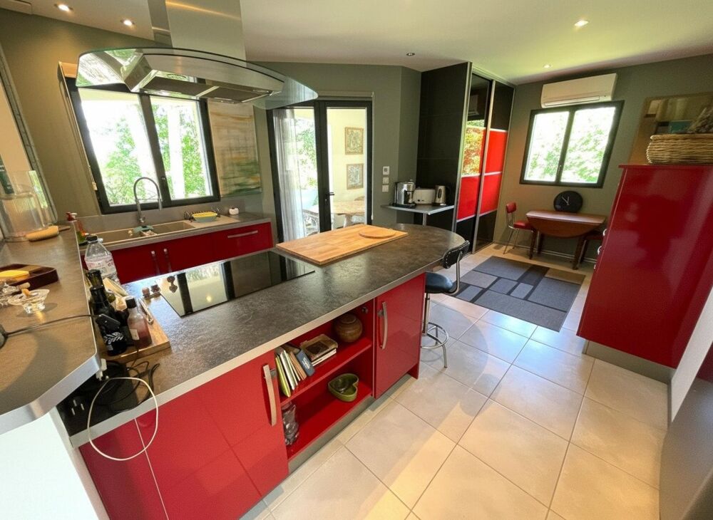 Villa contemporaine 6 pièces avec vue et piscine