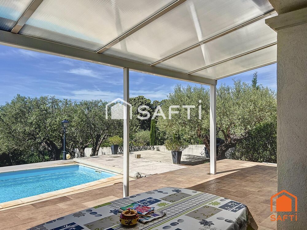 Vente Maison Villa de 140m² sur 2114m² de terrain clos avec piscine et vue panoramique Moissac-bellevue