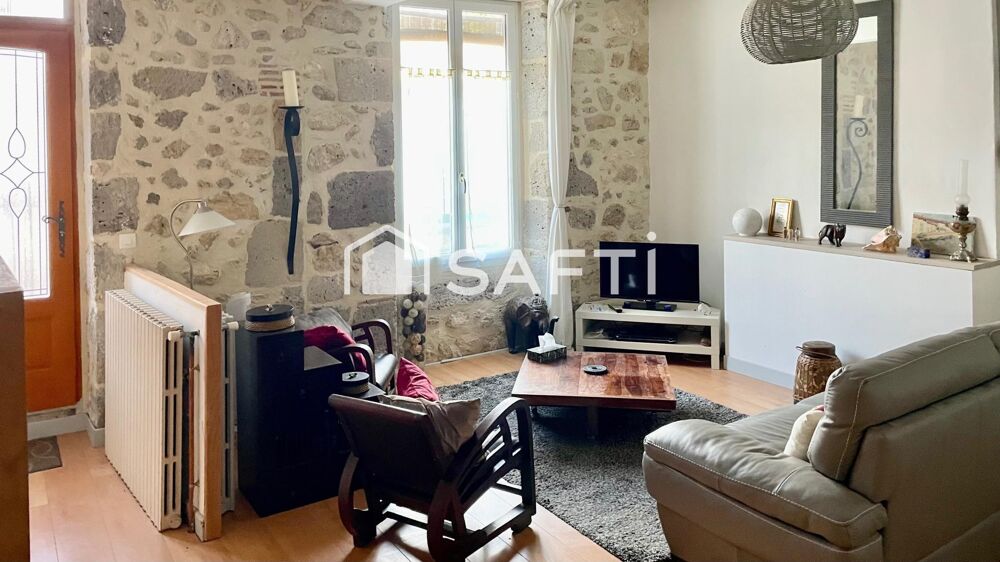 Jolie maison de ville de 107,80 m2 avec petit jardin.