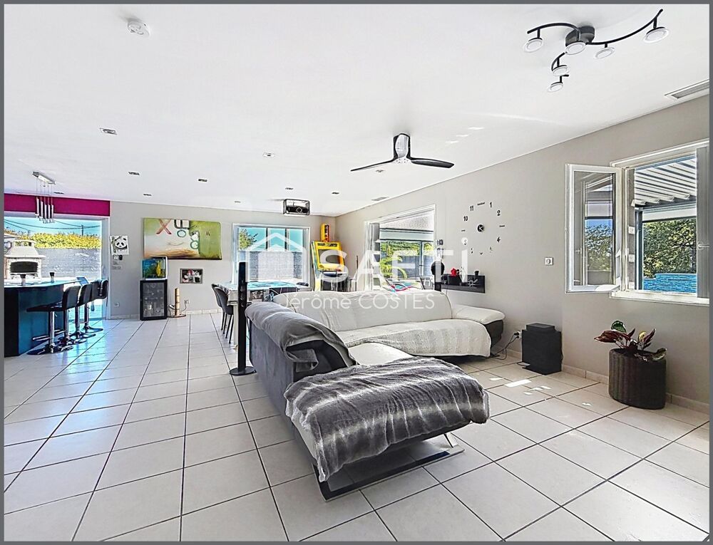 Vente Maison Propriété comptemporaine avec piscine et prestations haut de gamme Bondigoux