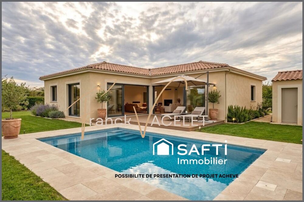 Vente Maison Projet de villa de plain-pied avec piscine - Permis accordé Gironde-sur-dropt