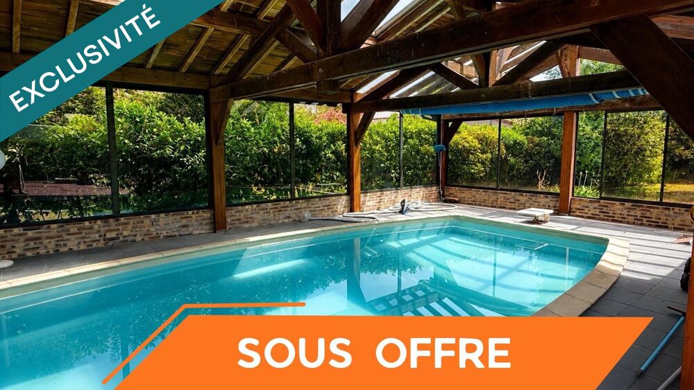 Maison 250 m² avec piscine couverte