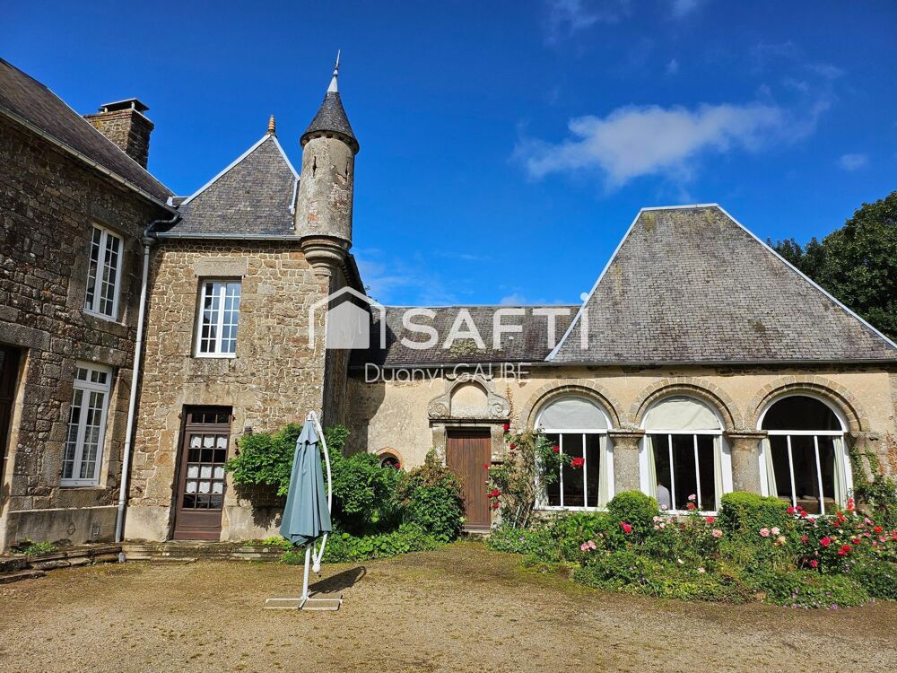 Château historique sur 15 ha près du Mont-Saint-Michel