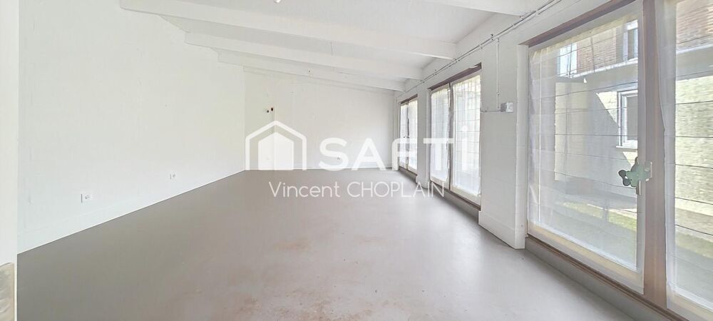 Vente Maison Semi individuel, 168 m² de surface utile, 4 chambres, garage, attelier indépendant Marcq-en-baroeul