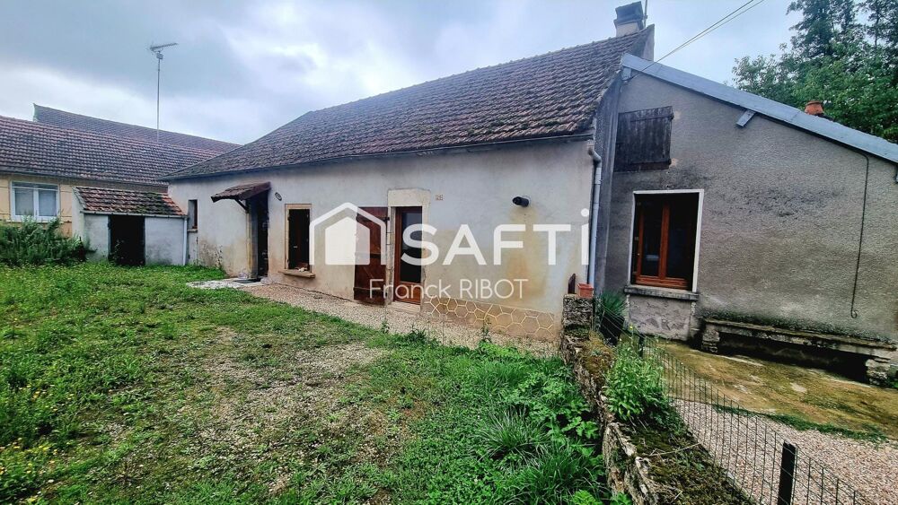 Vente Maison Maison de village plain pied 95m2 bord de rivière Guillon terre plaine