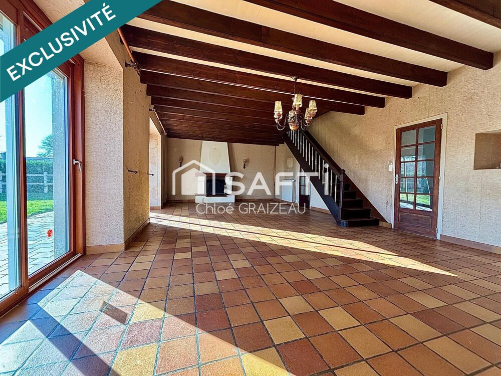 Maison de 156 m² habitables, 5 chambres