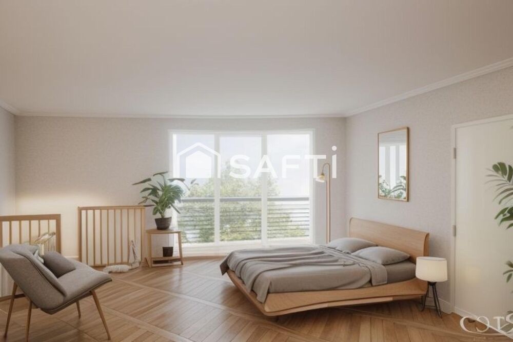 Appartement 3 pièces en duplex de 67m² avec 2 balcons