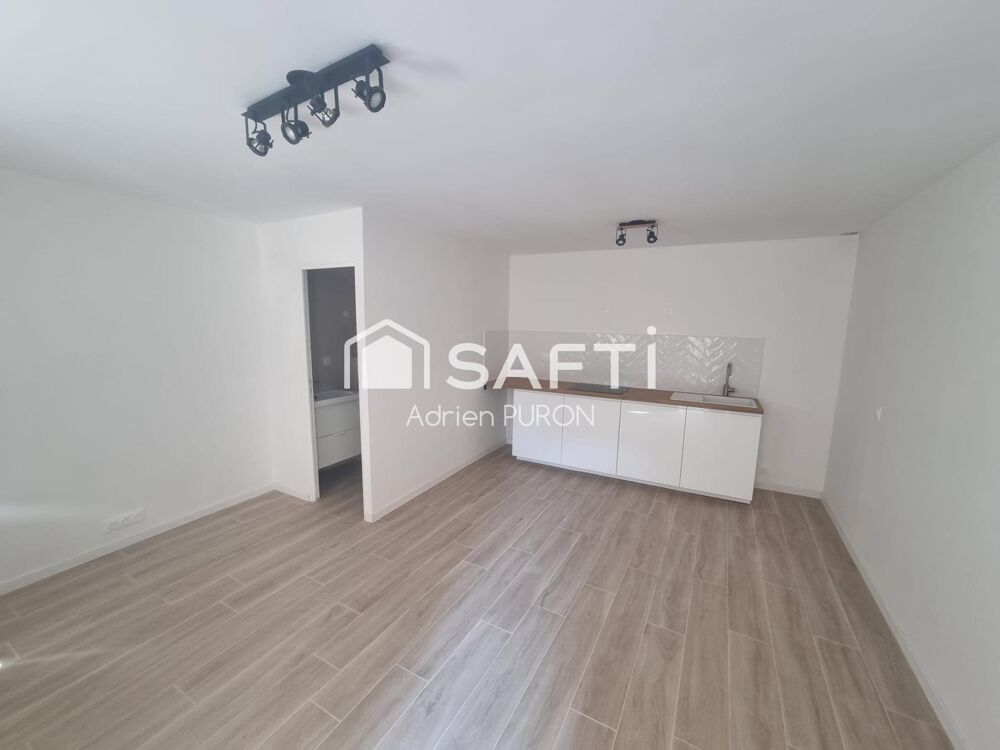 Vente Appartement Studio neuf, RDC cour, charges faibles - PMR Pantin