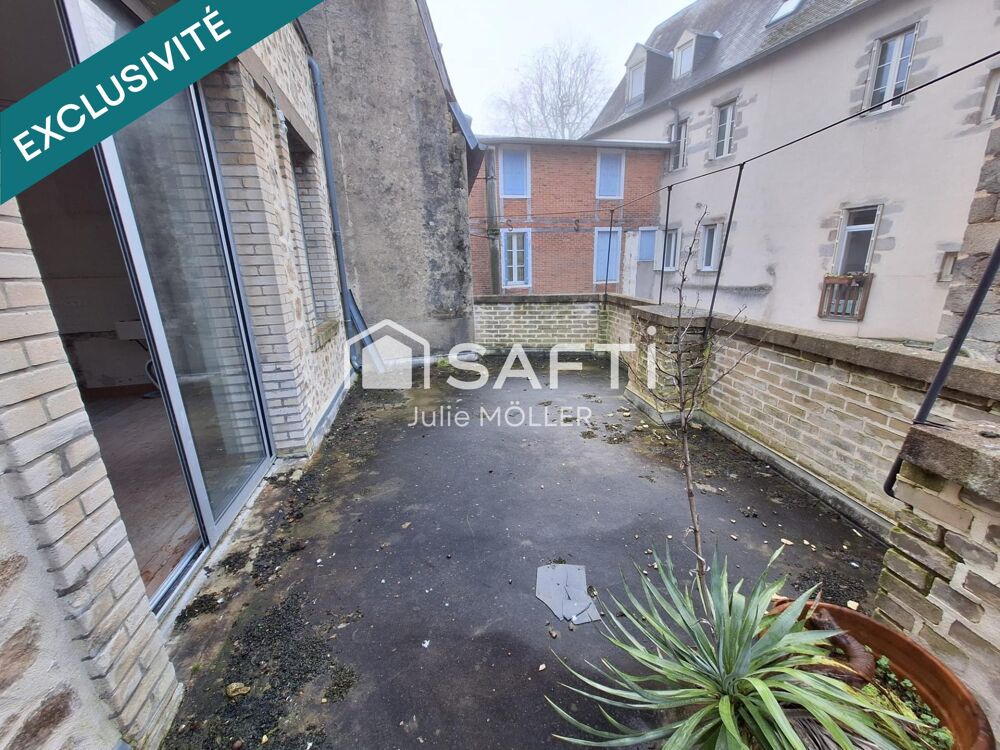 Vente Immeuble Local commercial et duplex avec terrasse dans le centre-ville de Guret Gueret