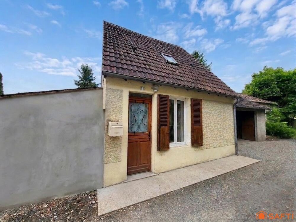 Maison 3 pièces de 50 m² avec terrain de 615 m² et dépendances