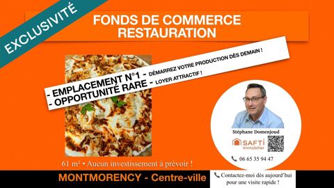 EMPLACEMENT N°1 - CENTRE-VILLE 174000 95160 Montmorency