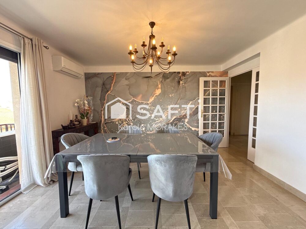 Vente Appartement PERPIGNAN, BEL APPARTEMENT VENDU MEUBLE, BALCONS, GARAGE, PROCHE CENTRE Perpignan