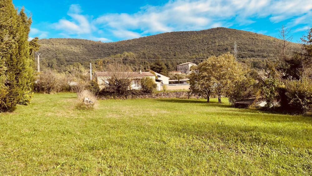 Vente Terrain Terrain plat constructible de 1366 M2 raccordement en bordure Saint-florent-sur-auzonnet