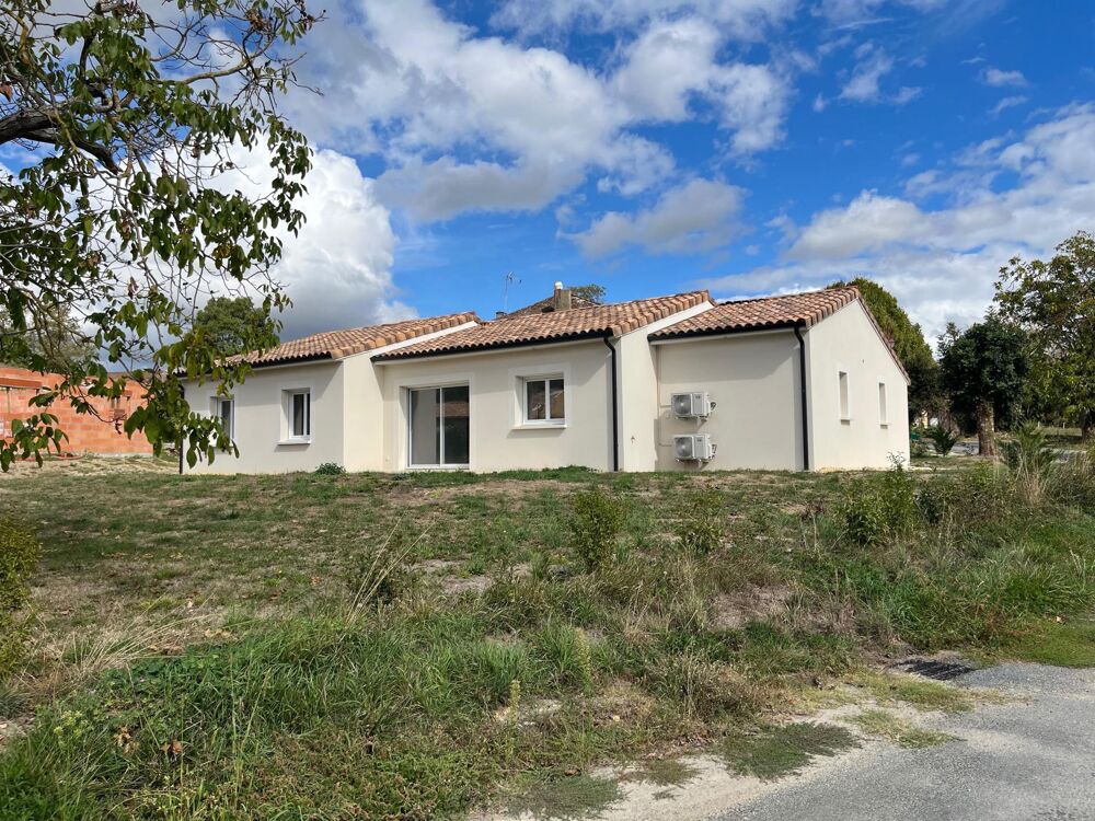 Maison récente.