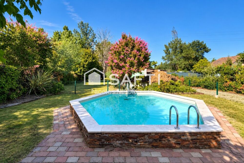 Vente Maison Maison en pierre de caractère avec piscine Ambares-et-lagrave