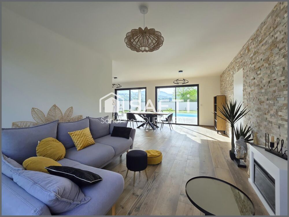 Vente Maison Maison toit terrasse, 5 chambres, jardin, piscine Briord