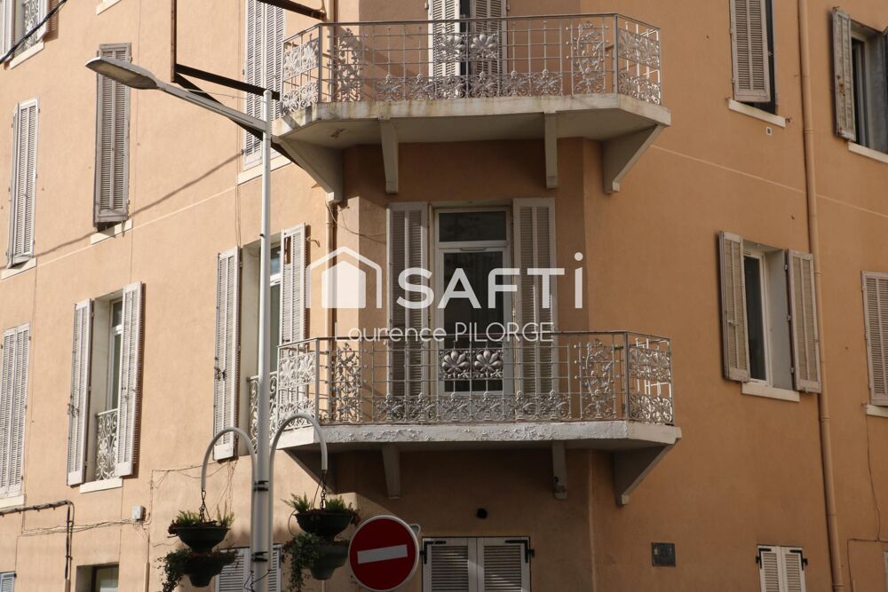 Vente Appartement AU CŒUR DE TOULON : T2, BALCON ET FORT POTENTIEL Toulon