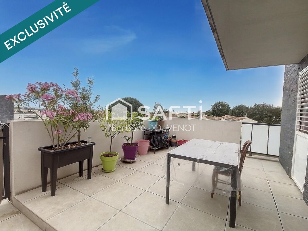 Vente Appartement Appartement T4 avec grande terrasse, cellier, parking et jardin partagé. Beziers