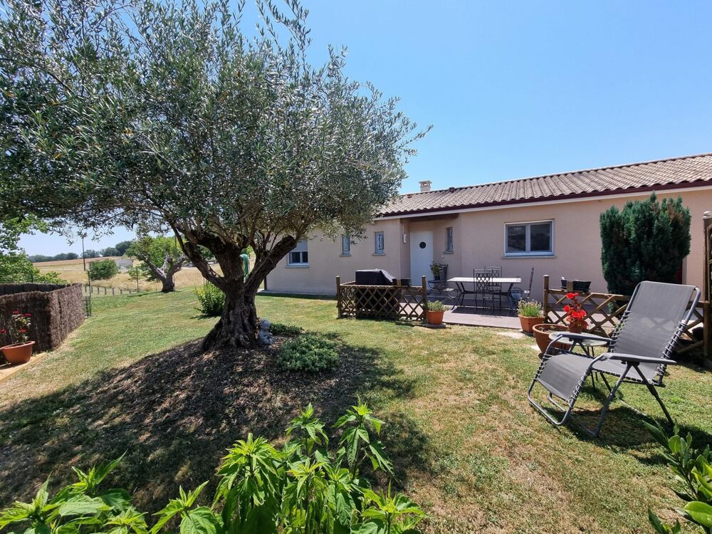 Maison de plain-pied 4 pièces  98 m²  Léguillac-de-l'Auche