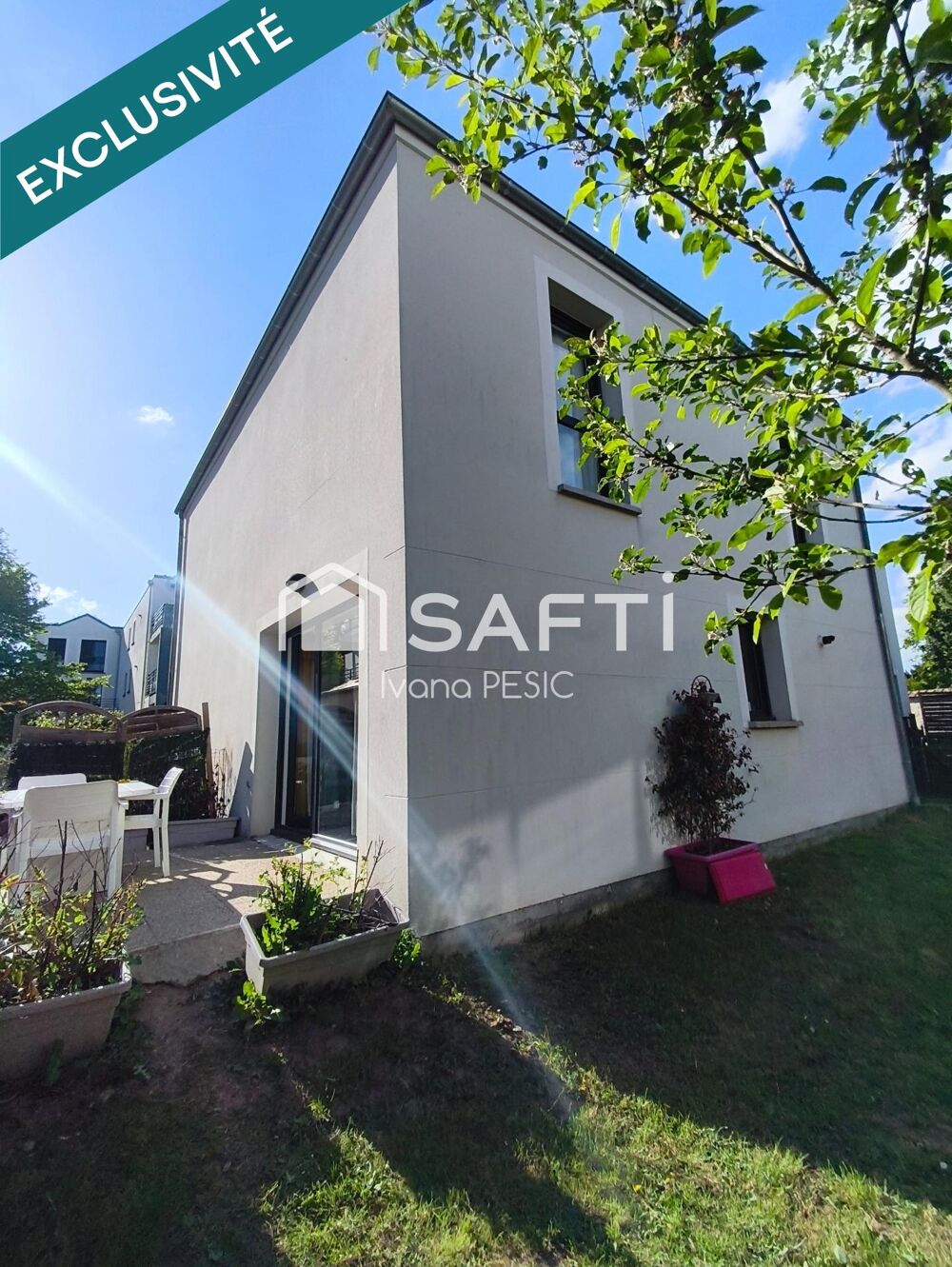 ST JEAN LE BLANC  T3 Duplex avec jardin privatif  DPE C