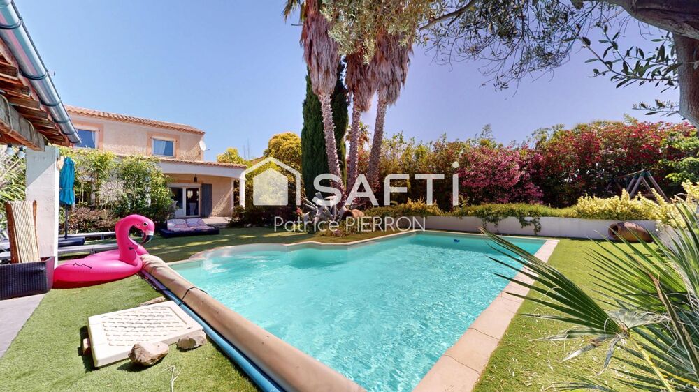 Villa avec piscine et jardin à Cournonterral