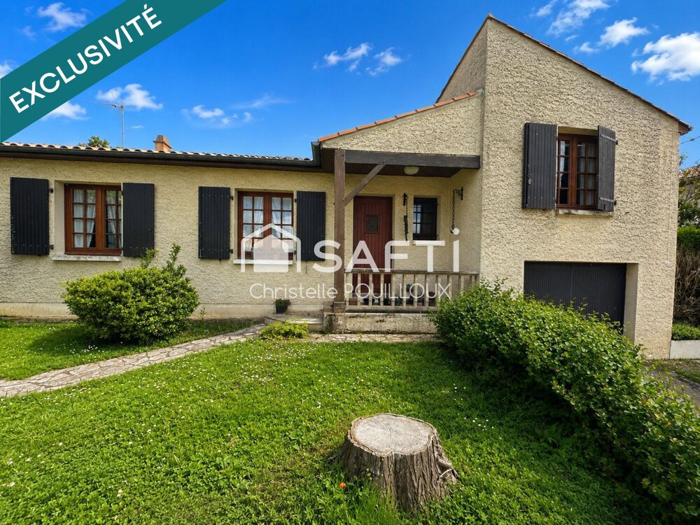 Pavillon agréable, 3 chambres, jardin et garage