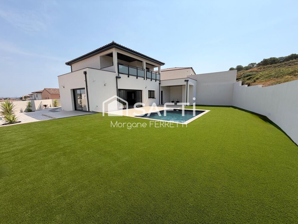 Vente Maison VILLA MODERNE 147 M² AVEC PISCINE SUR TERRAIN DE 492 M² Narbonne