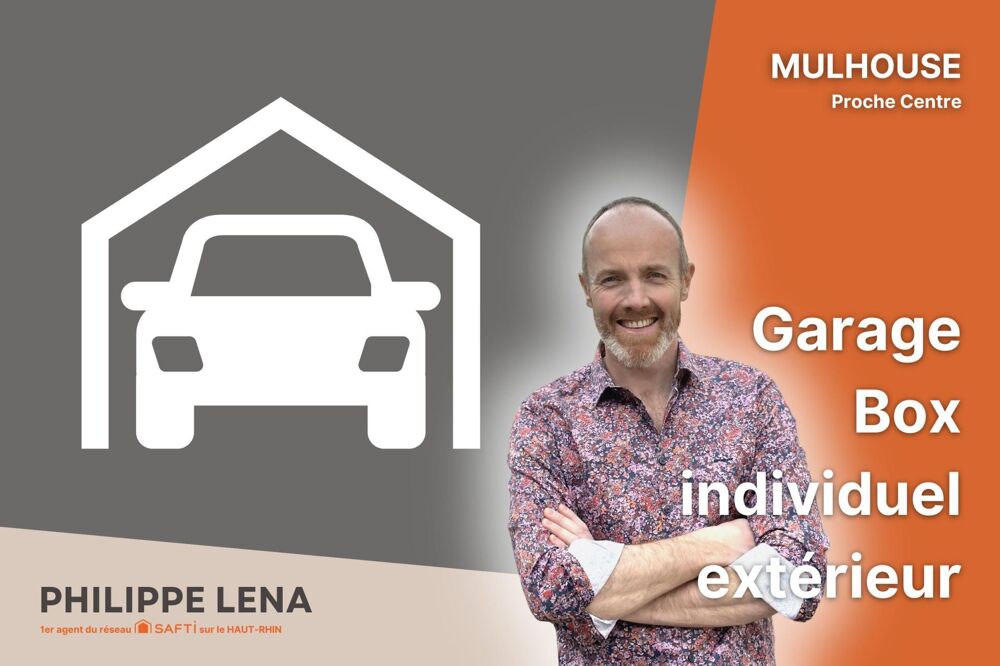Vente Parking/Garage Box garage individuel proche tram et centre-ville Mulhouse