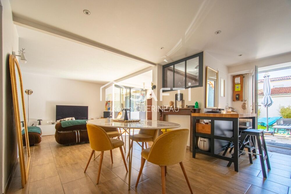 Échoppe, 4 chambres, jardin, dépendance et stationnement voiture