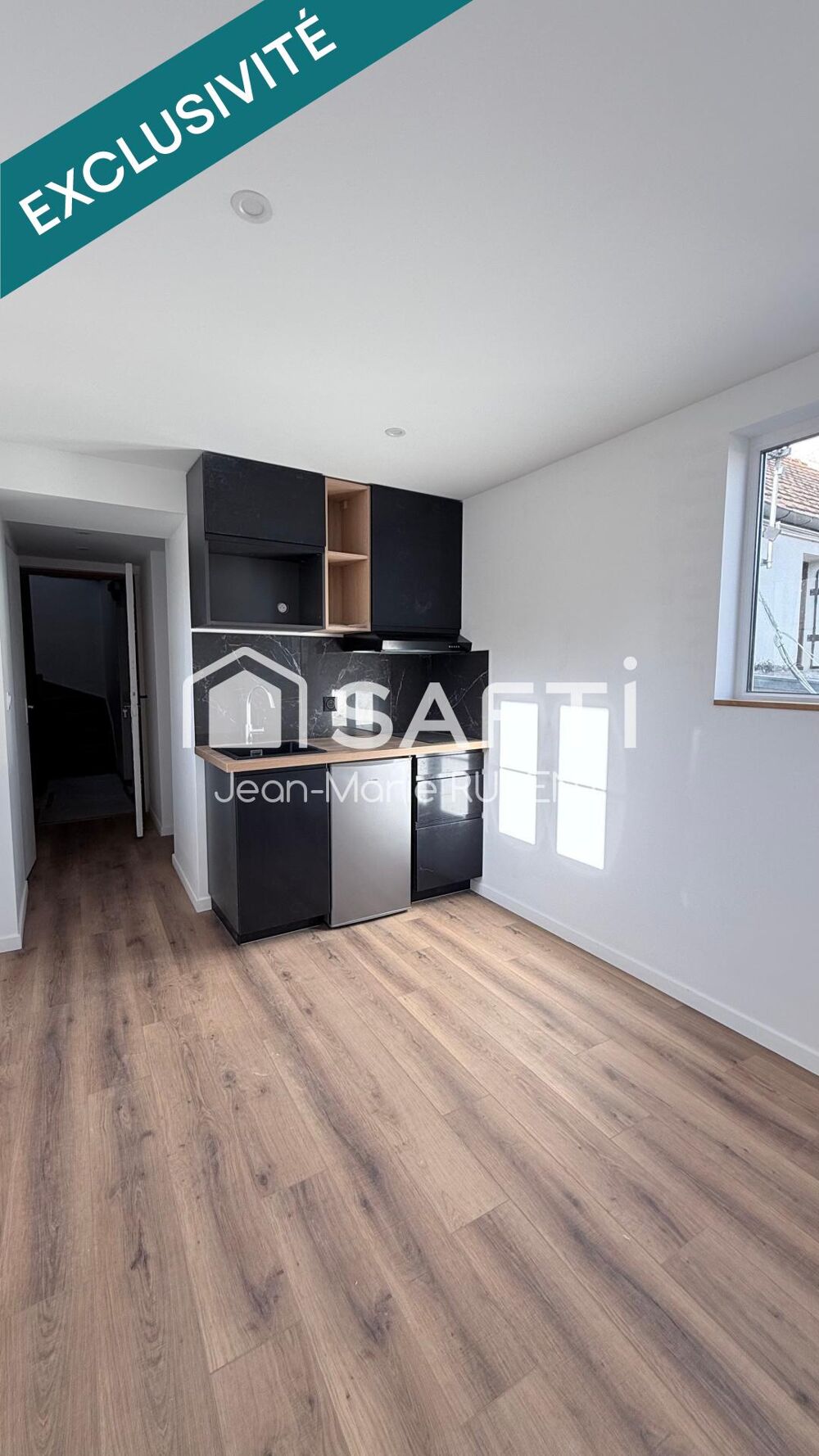 Vente Appartement T2 - 23m2 - neuf avec rénovation à finir + parking Villejust
