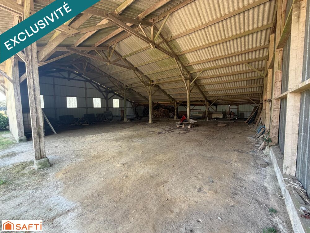 MAGNIFIQUE LONGERE DE 90 M2 SUR TERRAIN DE 12271 M2 AVEC GROS POTENTIEL DE RENOVATION