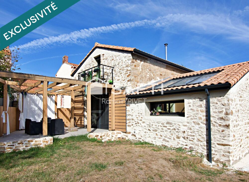 Maison pierre rénovée 2 chambres + jardin + garage