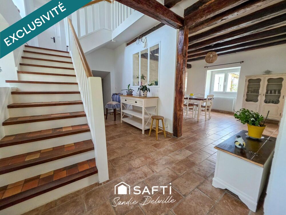 Vente Maison Pavillon 170m²- centre-ville- 5 pièces- 3 ch - garage Vaux-le-pénil