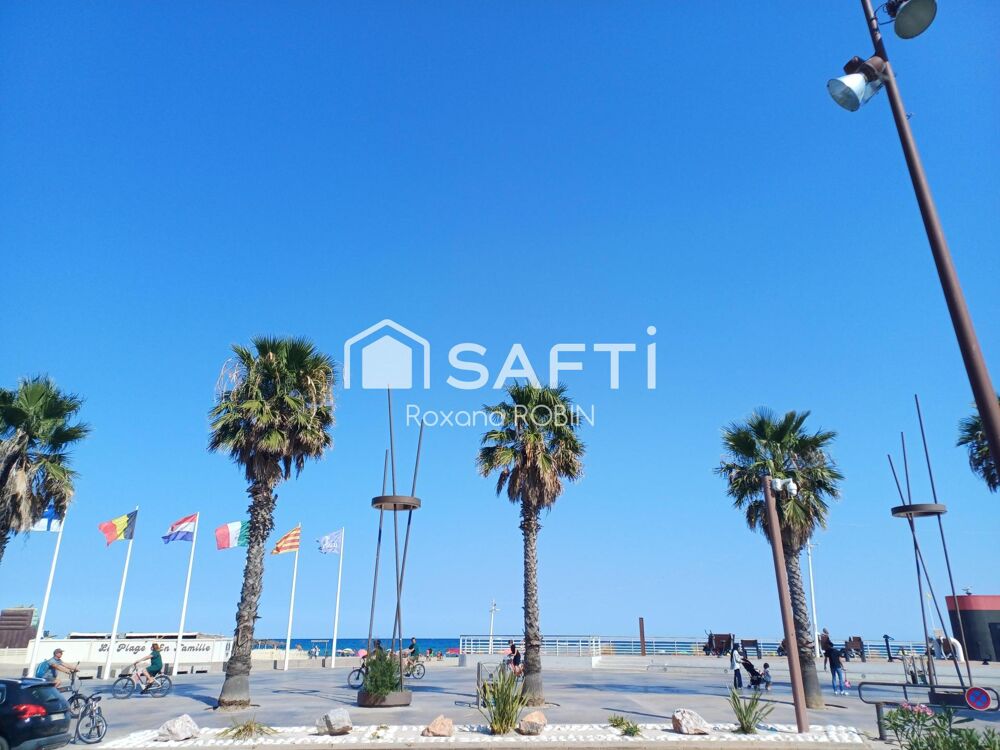   Fond de commerce, Canet en Roussillon, bord de mer 