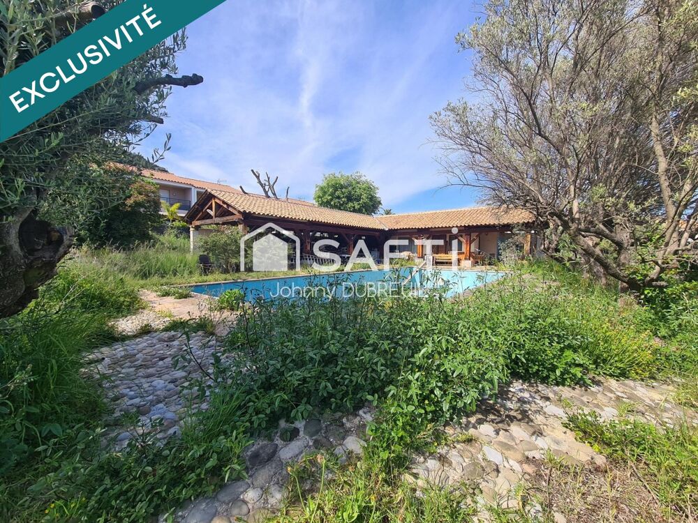 Vente Terrain LA FARLEDE - Magnifique terrain à bâtir de 1288m2 avec un bâti existant en forme de L et piscine La farlede
