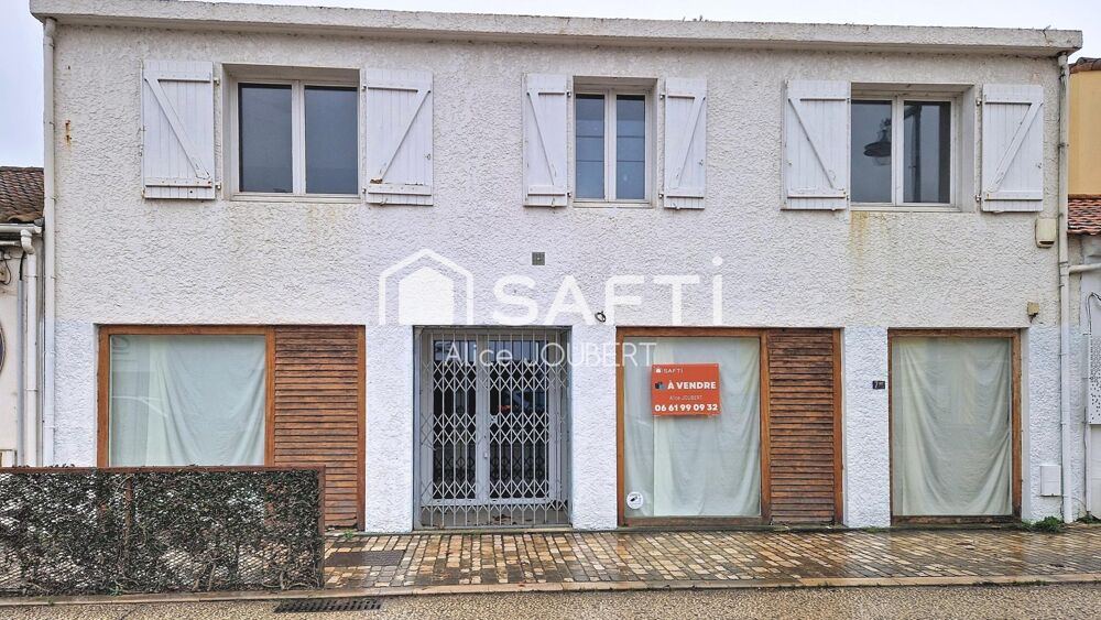 Vente Immeuble Commerce et habitation au coeur du centre-ville Talmont-saint-hilaire