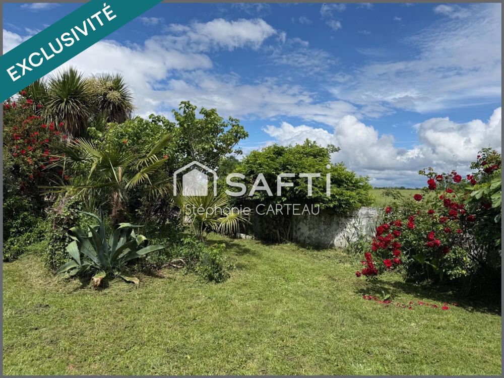 Maison familiale de 150 m2 environ, terrain de 1000 m2, vue dégagée.