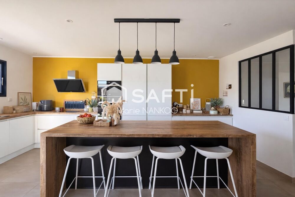 Vente Maison À Palaja, villa contemporaine de plain-pied (2020) au calme, proche Carcassonne, offrant confort moderne, belle luminosité et ja Palaja