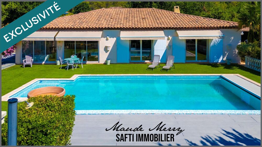 Coup de coeur - villa de plain-pied 172 m2 + véranda 34 m2 - dépendance de 14 m2 - 5 chambres dont 3 avec leur salle d'eau priva